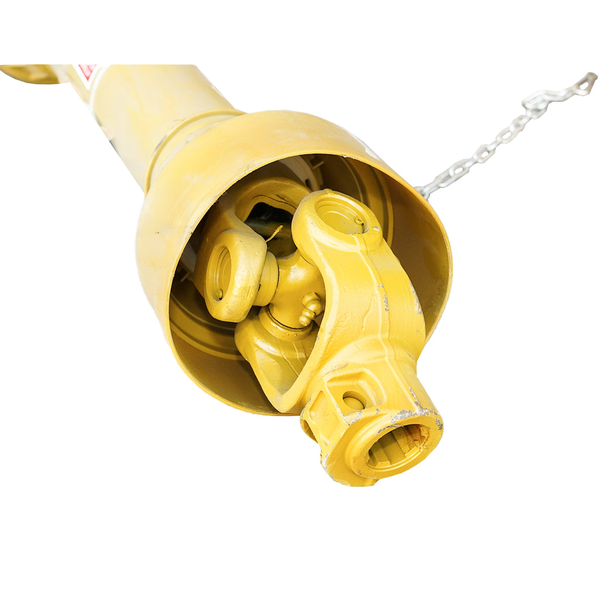 Kardántengely 850 mm, T6, Z=6, univerzális kuplunggal, kereszt 30,2x92 mm