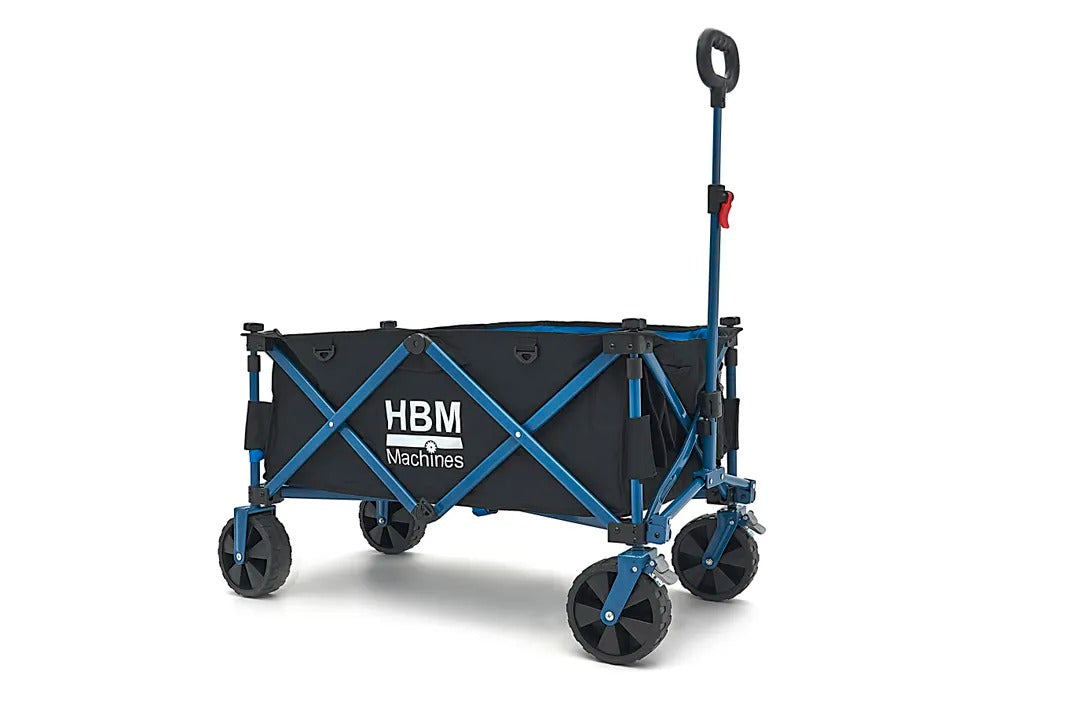 TÖBBFUNKCIÓS ÖSSZECSUKHATÓ TEHER SZÁLLÍTÓ KÉZIKOCSI 120 KG HBM MACHINES