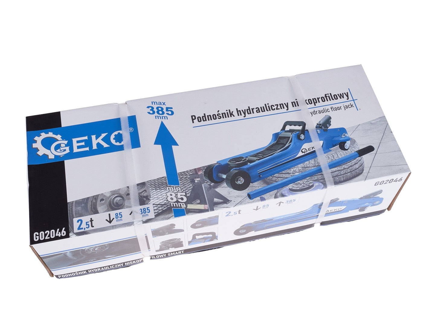 HIDRAULIKUS ALACSONY KROKODIL EMELŐ 2.5T GEKO