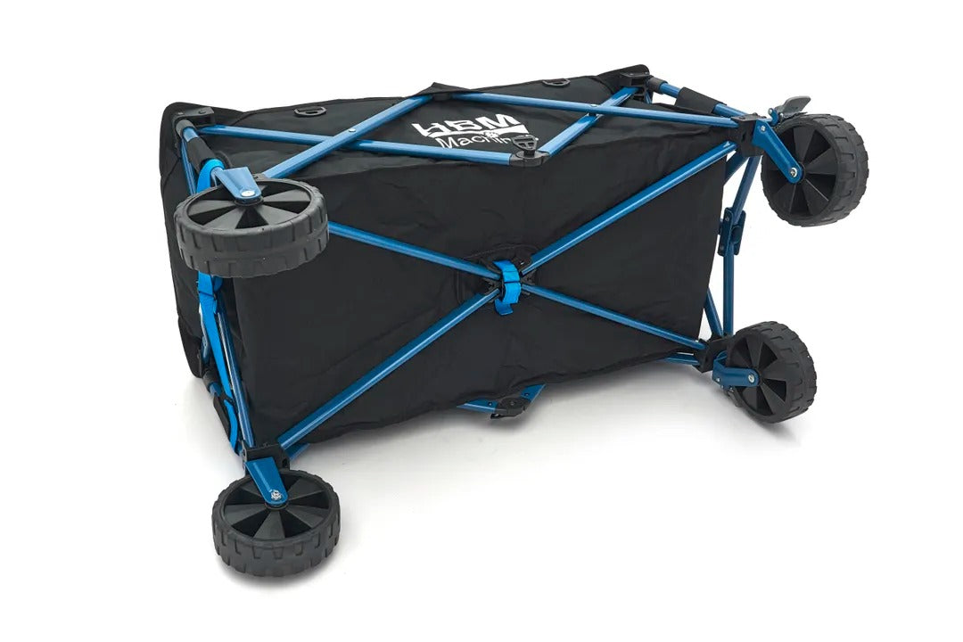 TÖBBFUNKCIÓS ÖSSZECSUKHATÓ TEHER SZÁLLÍTÓ KÉZIKOCSI 120 KG HBM MACHINES