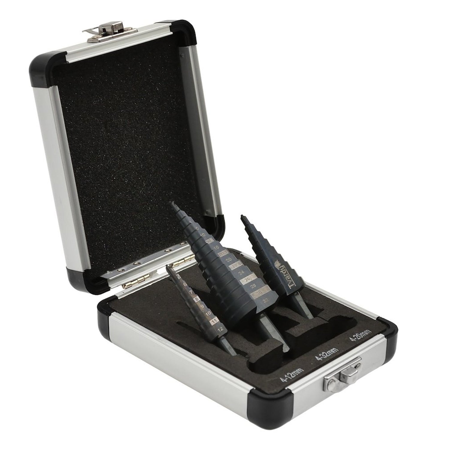 LÉPCSŐS LYUKFÚRÓ KÉSZLET HSS M2 3 DB TVARDY