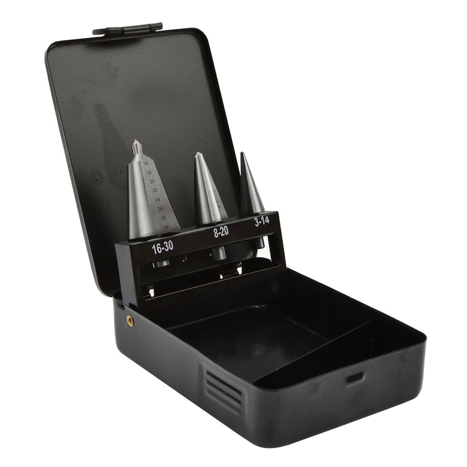 LÉPCSŐS LYUKFÚRÓ KÉSZLET 3-30 MM 3 DB GEKO