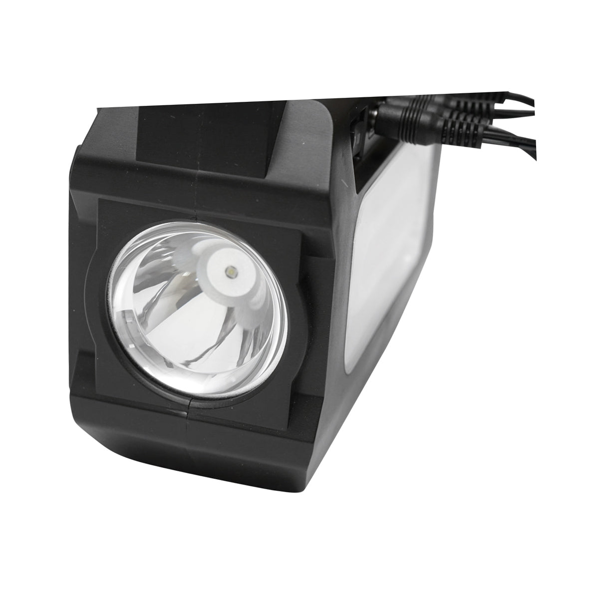 Hordozható LED világítási készlet 3 izzóval/projektorral, napelemmel és 3.7V, 4500 mAh akkumulátorral, horgászathoz, kempingezéshez, GD-8080