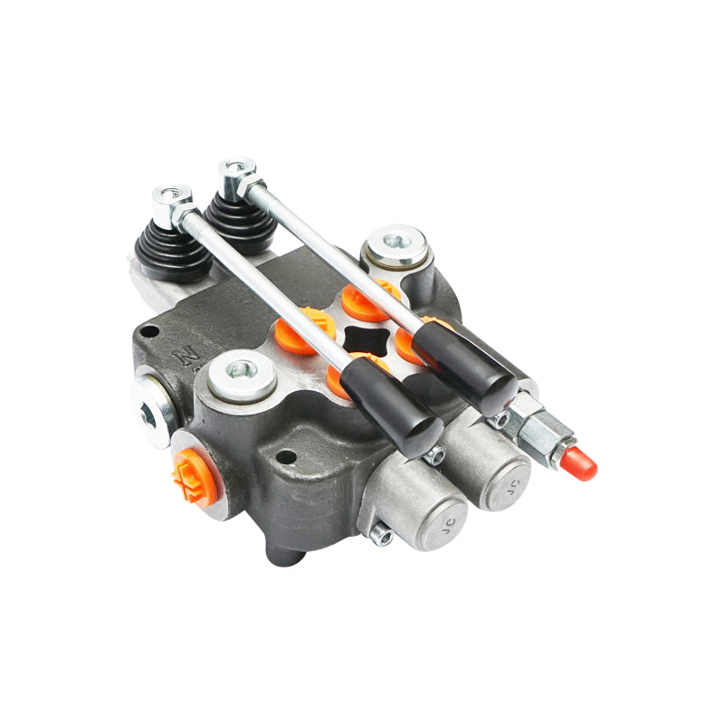 Hidraulikus osztómű 2 karral, M22x1.5 csatlakozással, 80 l/perc átfolyással Erdei traktorhoz Breckner Germany gyártmány