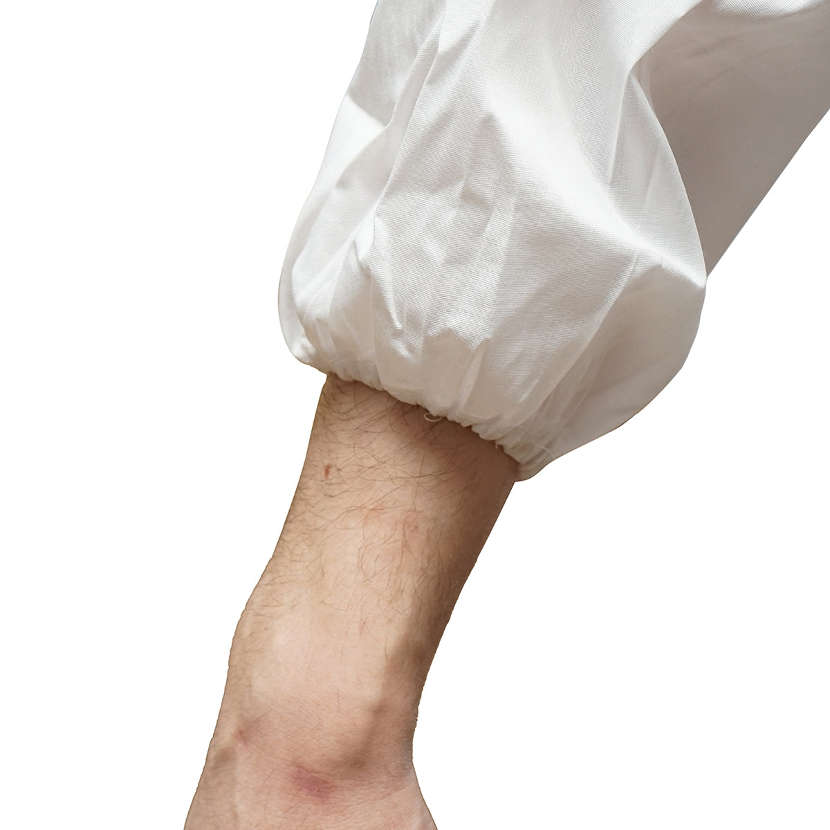 Fehér méhész kabát XXL méretben, védőmaszkkal