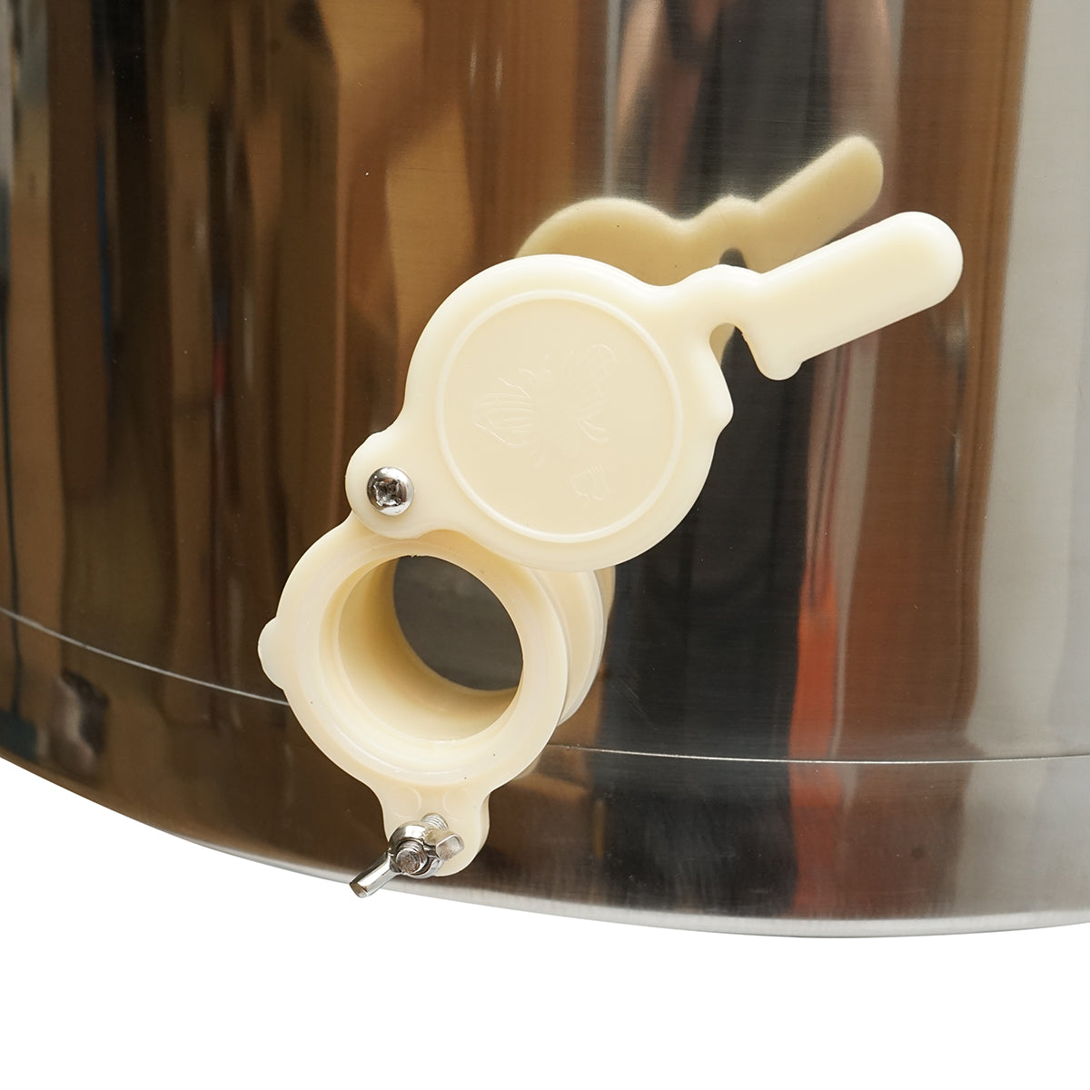 Elektromos mézpergető, 220 V, rozsdamentes acélból, 4 keretes