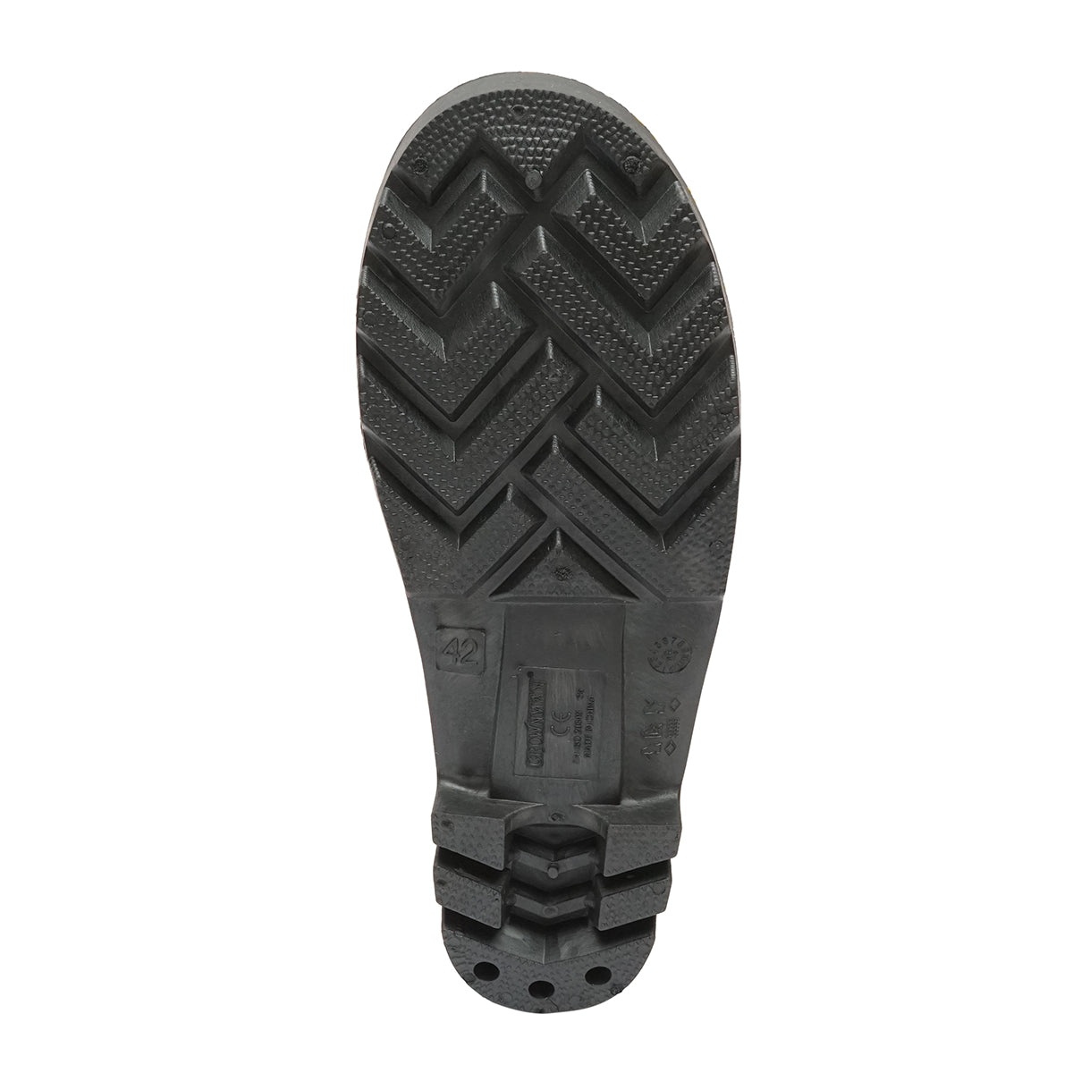 Munkavédelmi gumicsizma, sárga, 42-es méret, Crownman