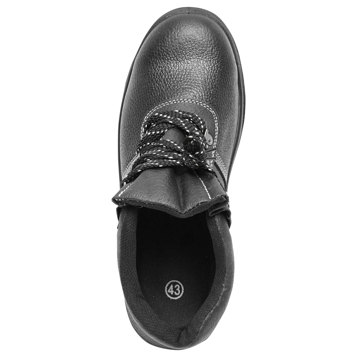 Védőbakancs, 43-as méret, acél lábujjvédővel és talplemezzel, típus: 5003