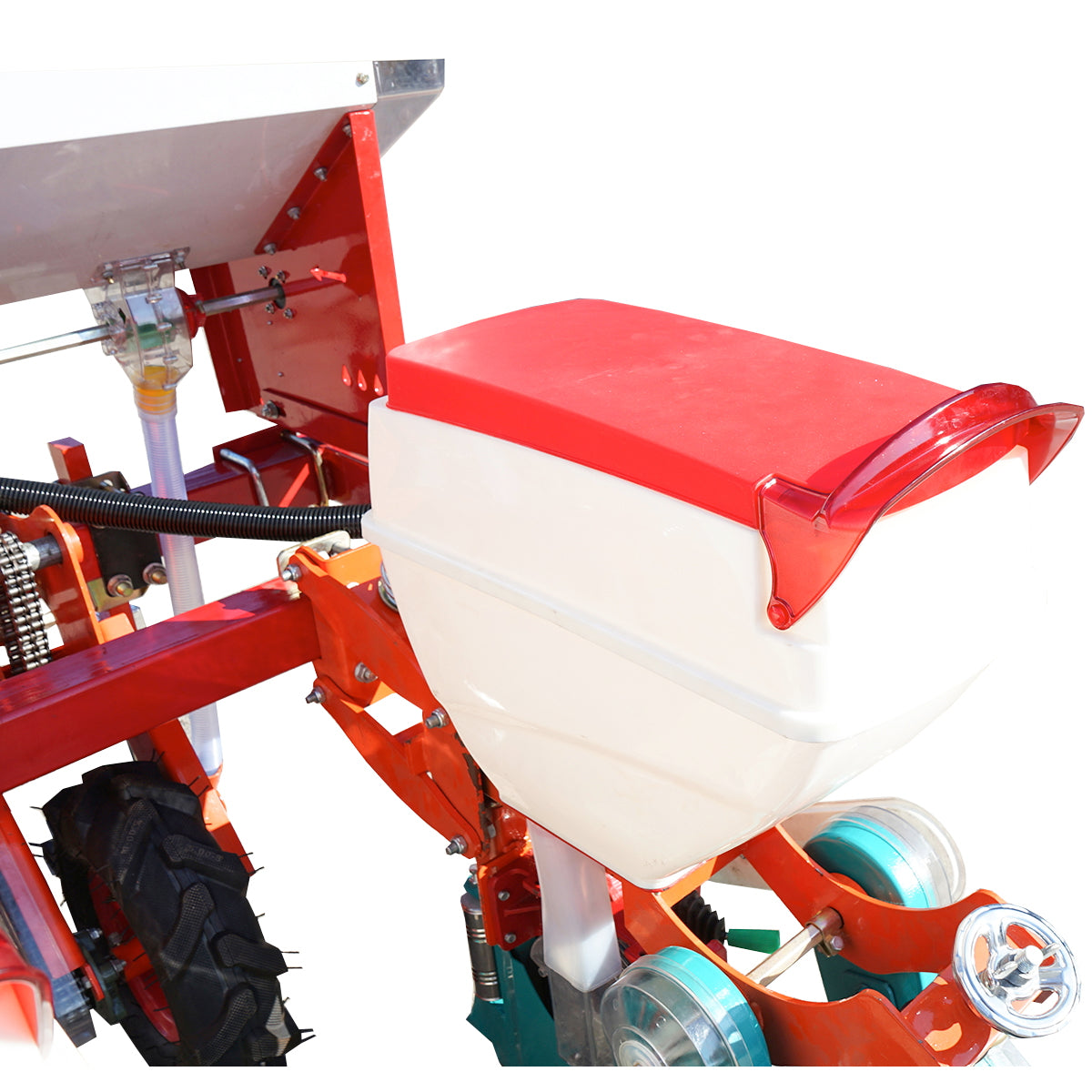 Kukorica vetőgép, 4 szektoros, vákuumos – Konig Traktoren