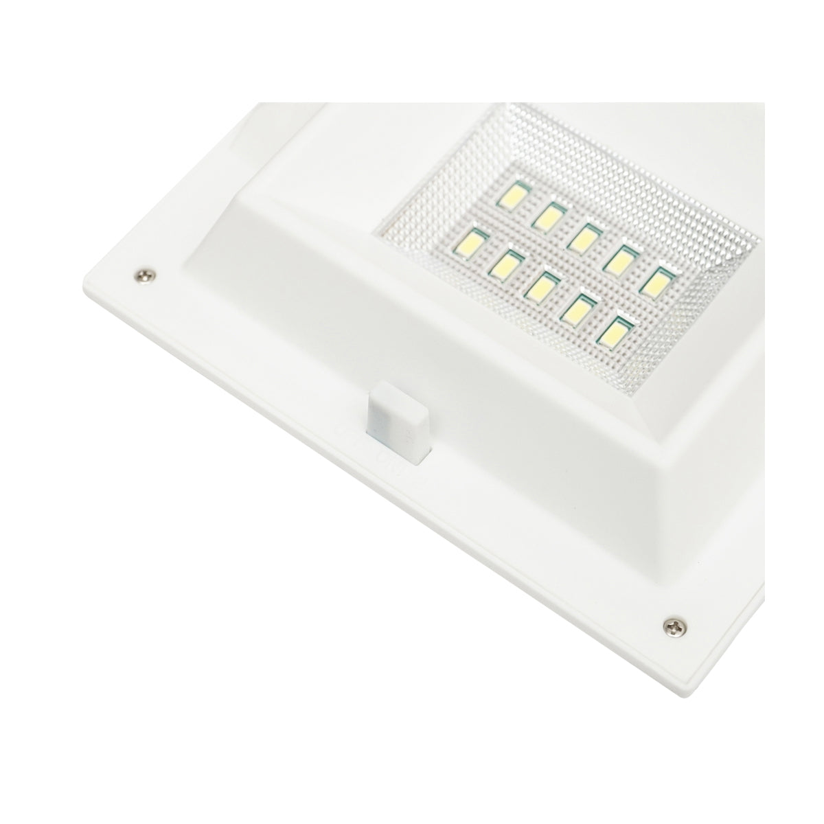 SMD-LED lámpa 10x0,5W, mozgásérzékelővel és 5V / 1.5W napelemmel, Breckner Germany