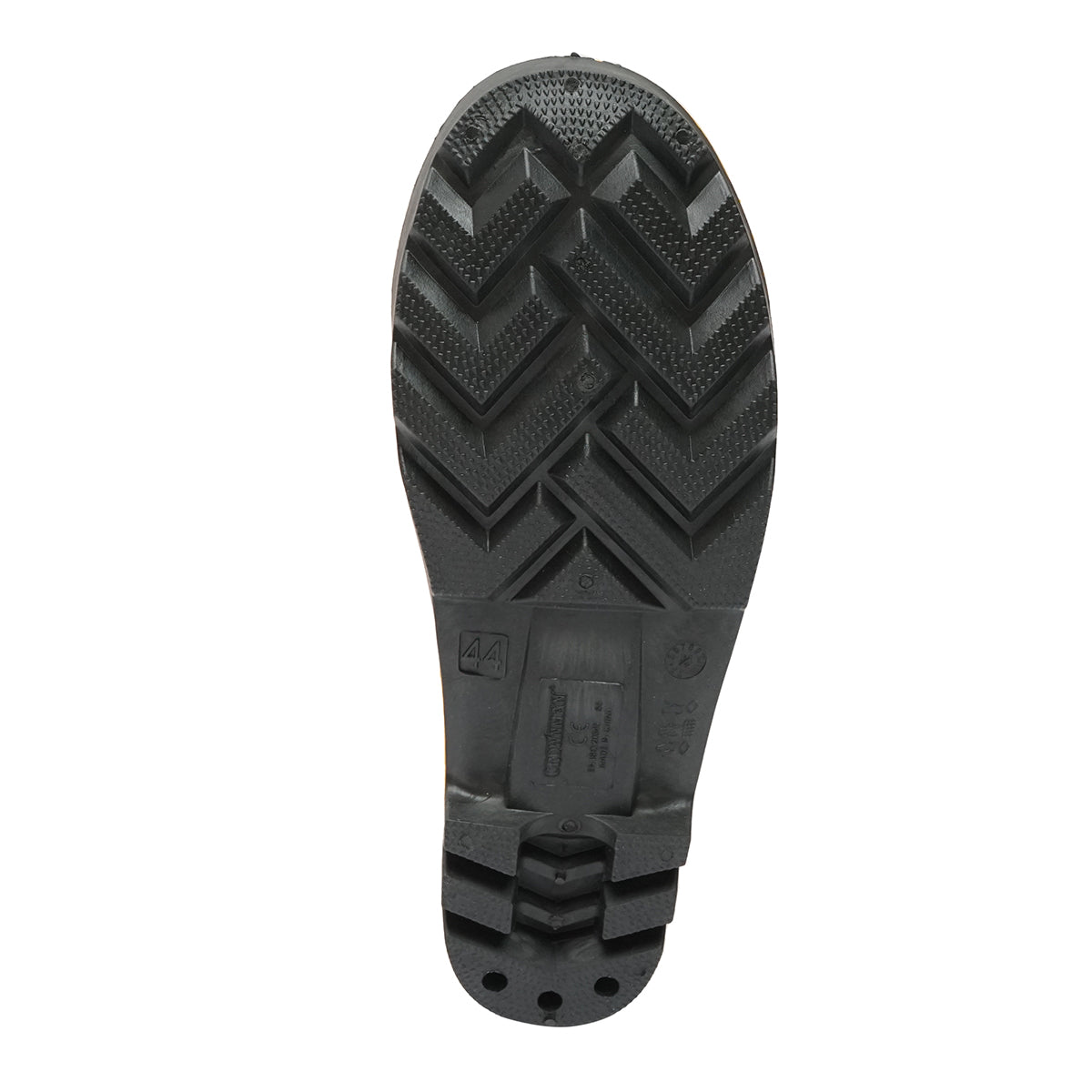 Munkavédelmi gumicsizma, sárga, 44-es méret, Crownman