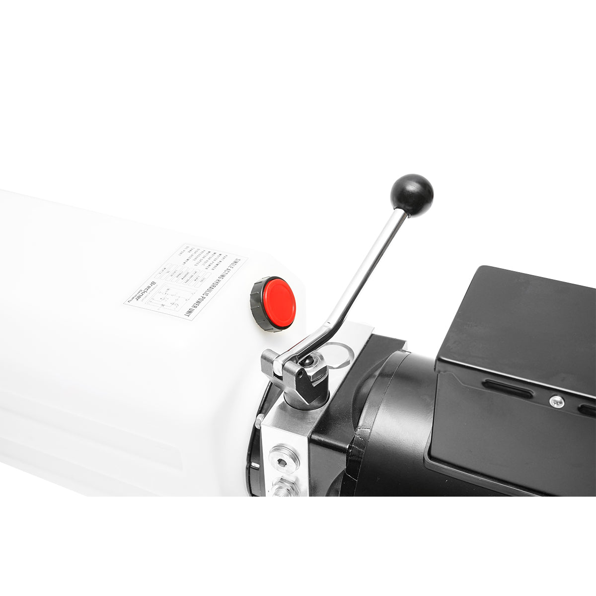 Billenőszivattyú 380V/50Hz, 2,2 kW, 170 bar nyomás, 10 literes műanyag tartállyal, Breckner Germany