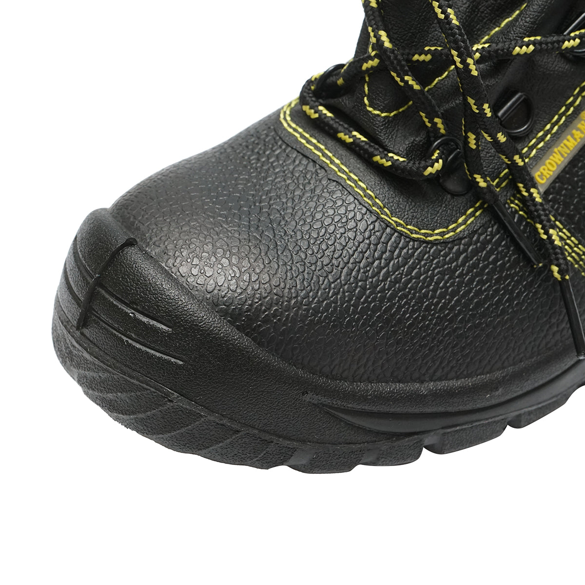 Védőbakancs acél lábujjvédővel és acél talplemezzel, 41-es méret, Crownman