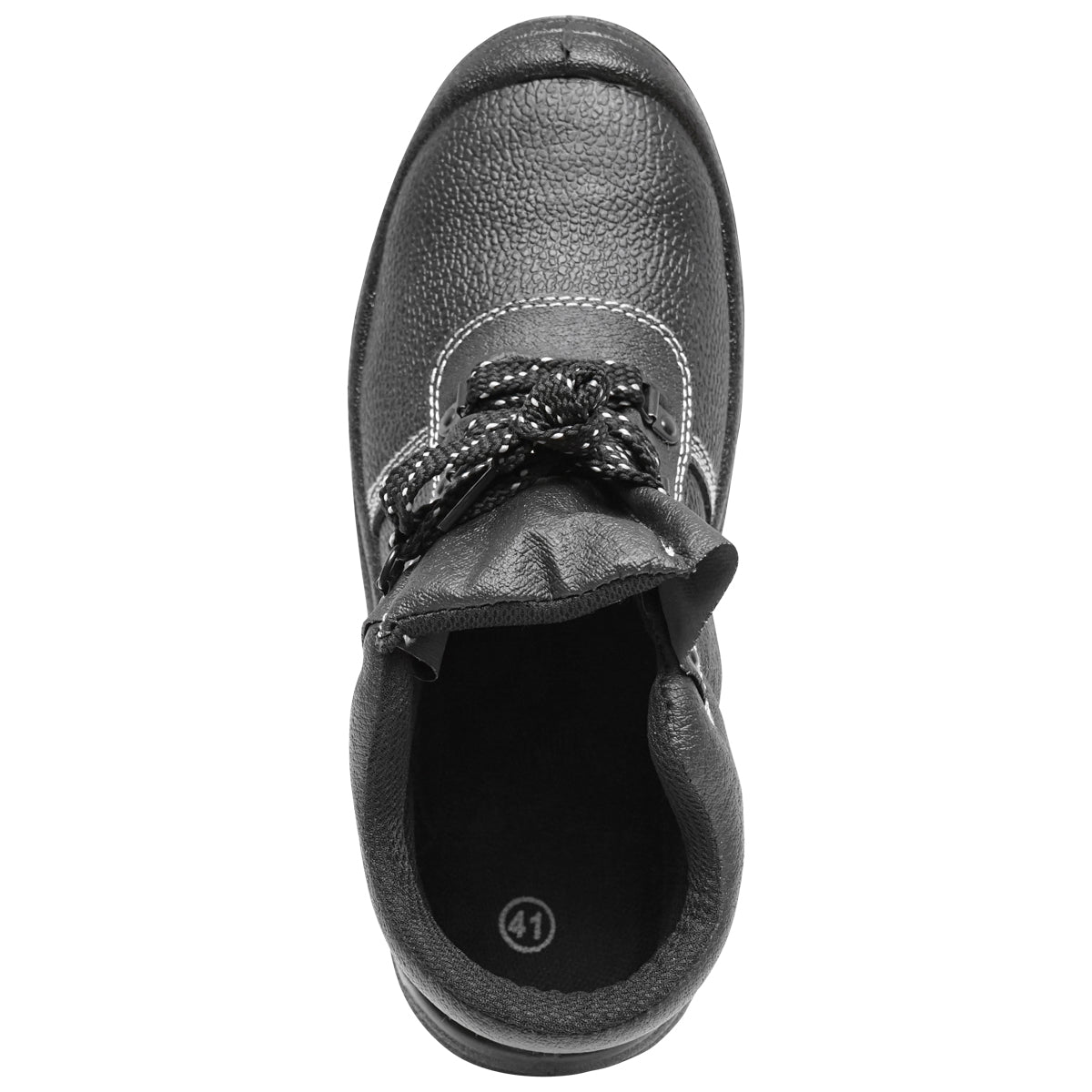 Védőbakancs, 41-es méret, acél lábujjvédővel és talplemezzel, típus: 5001