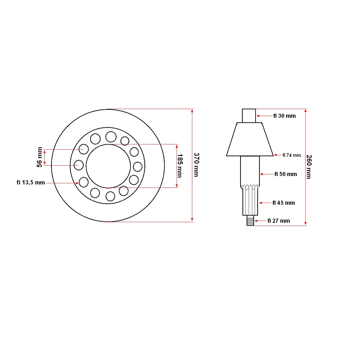 Kúpkerekes első tengelycsoport Z=6 korona Z=41 Perkins Erdészeti traktorhoz