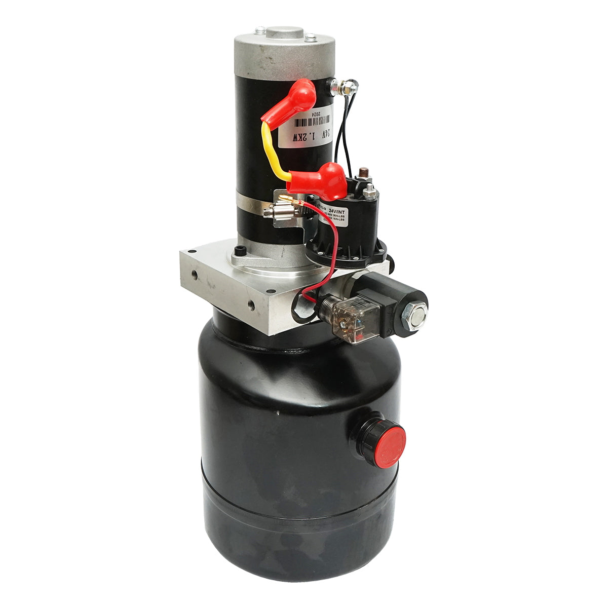 HIDRAULIKUS BILLENŐHENGER 2 TONNA, VEZETÉK NÉLKÜLI TÁVIRÁNYÍTÓVAL 24V 1.2KW