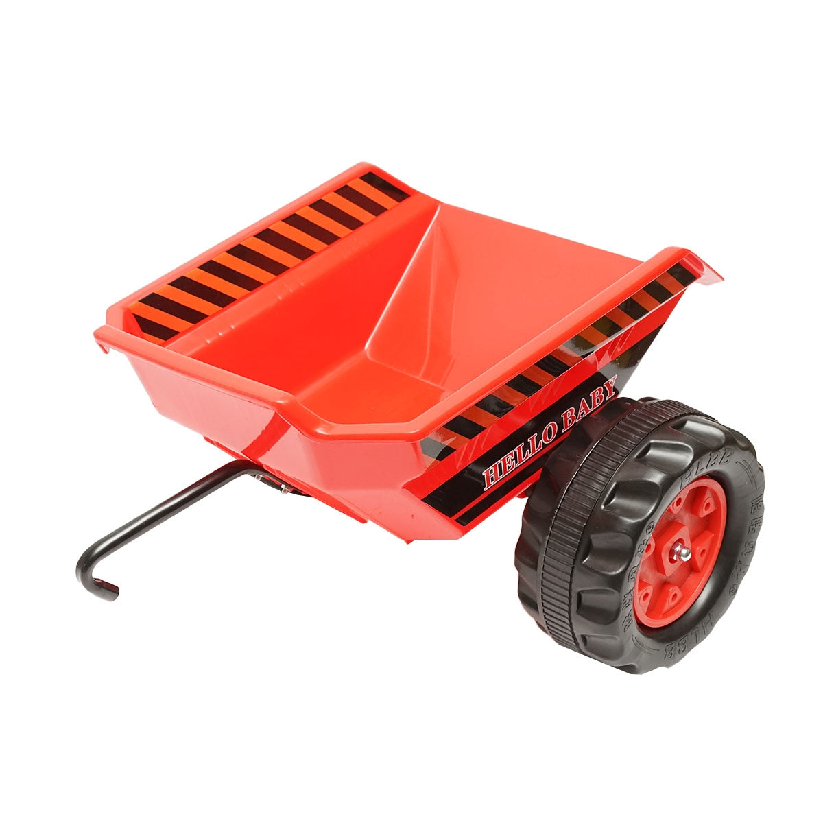 Elektromos traktor pótkocsival és akkumulátorral gyerekeknek, játék 3-6 éveseknek Hello Baby, Breckner Germany