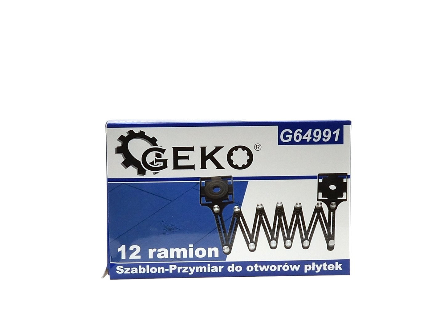 ÖSSZECSUKHATÓ JELÖLŐ ÉS FÚRÓ SABLON 12 RÉSZES GEKO