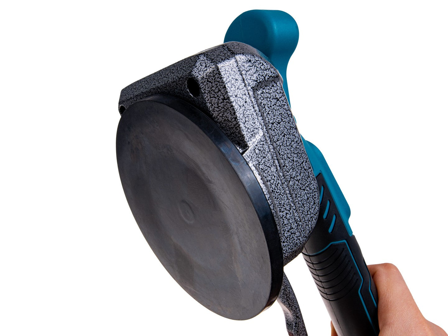 VIBRÁCIÓS TAPADÓKORONG JÁRÓLAPOKHOZ ÉS CSEMPÉKHEZ 2 AKKUMULÁTORRAL 21V 2000 MAH