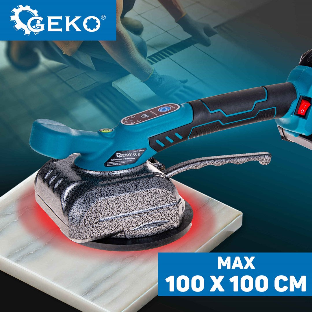 VIBRÁCIÓS TAPADÓKORONG JÁRÓLAPOKHOZ ÉS CSEMPÉKHEZ 2 AKKUMULÁTORRAL 21V 2000 MAH