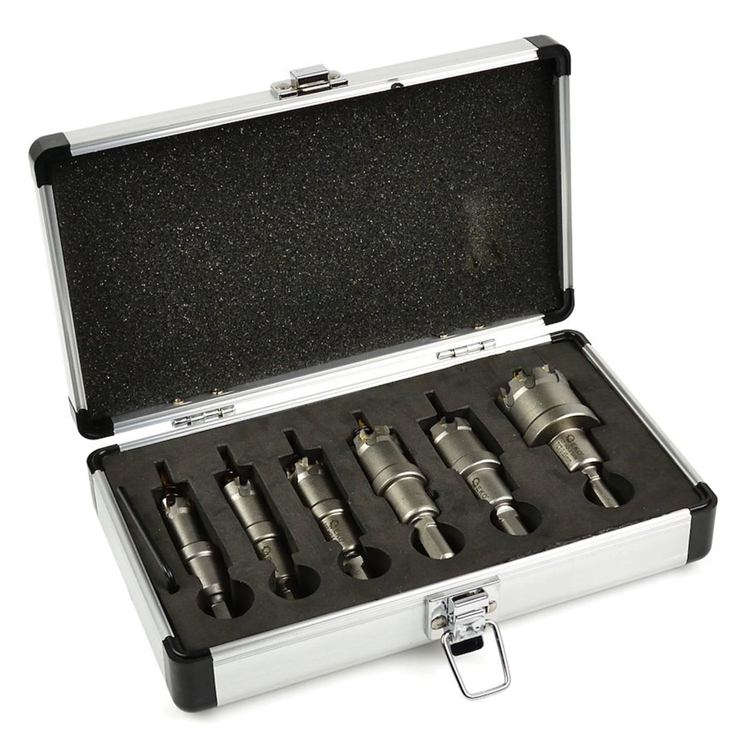 FÉM LYUKFÚRÓ KÉSZLET TCT 16–35 MM 6 DB GEKO