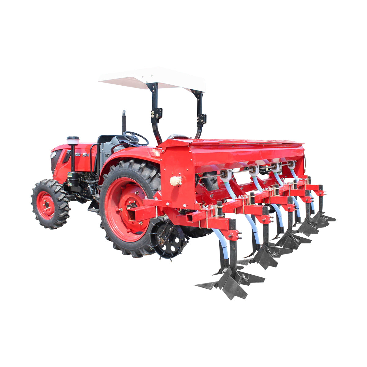 5 soros sorközművelő kultivátor műtrágyaszóróval, szükséges teljesítmény: 30–50 LE, 230 kg, Konig Traktoren