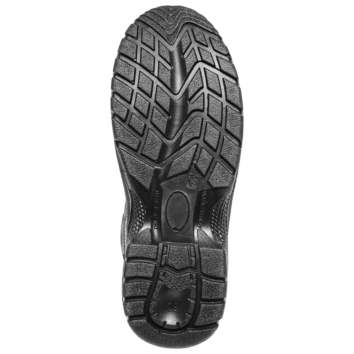 Védőbakancs, 43-as méret, acél lábujjvédővel és talplemezzel, típus: 5001