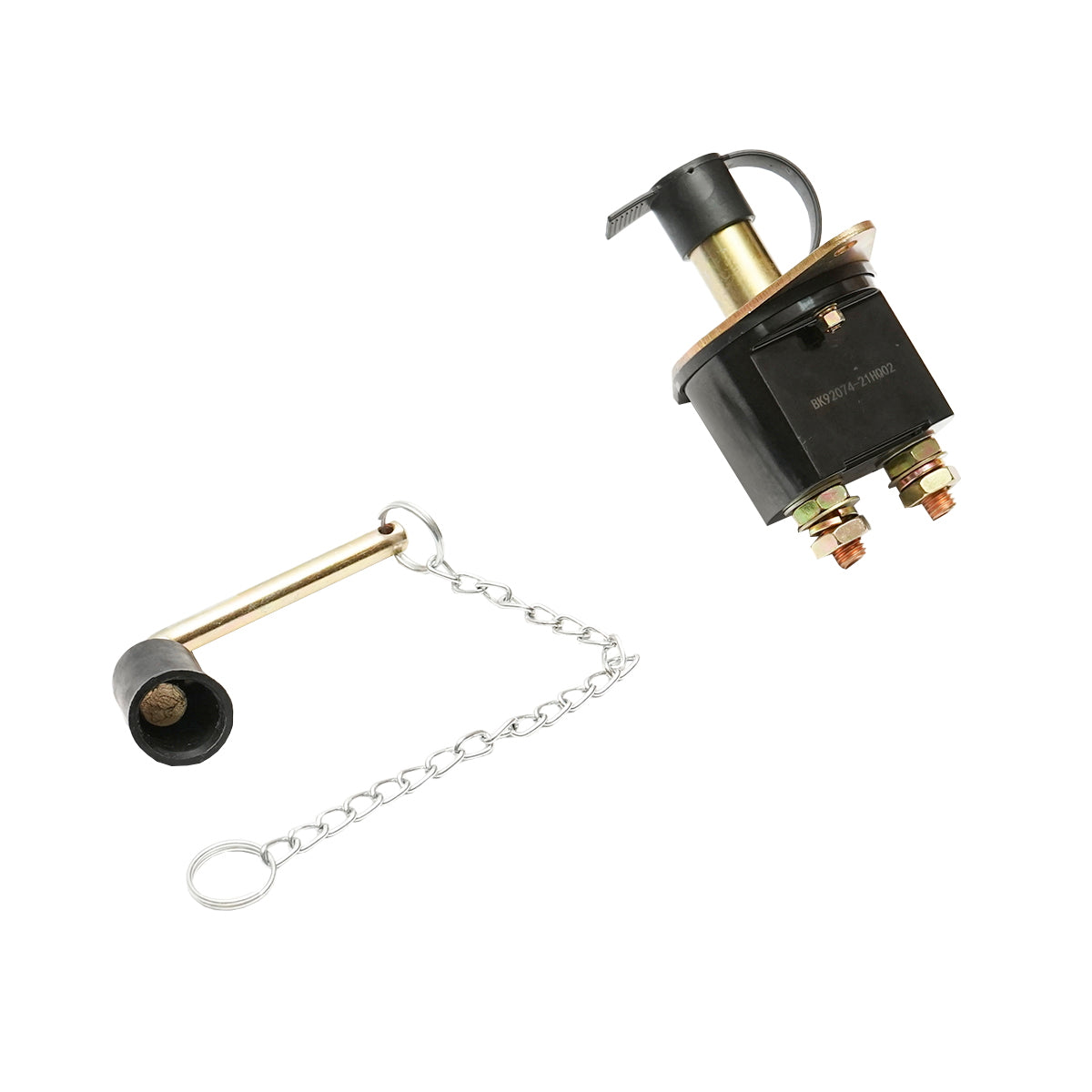 Főkapcsoló (heblu), 12/24V, 150A, réz csatlakozóval, M10, UTB, MAN, Ford, Volvo járművekhez, Breckner Germany