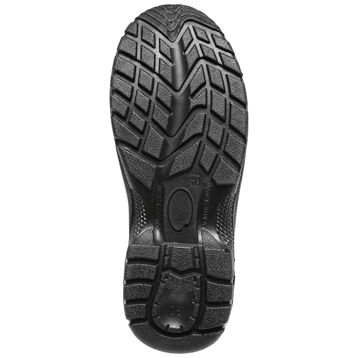 Védőbakancs, 40-es méret, acél lábujjvédővel és talplemezzel, típus: 5001