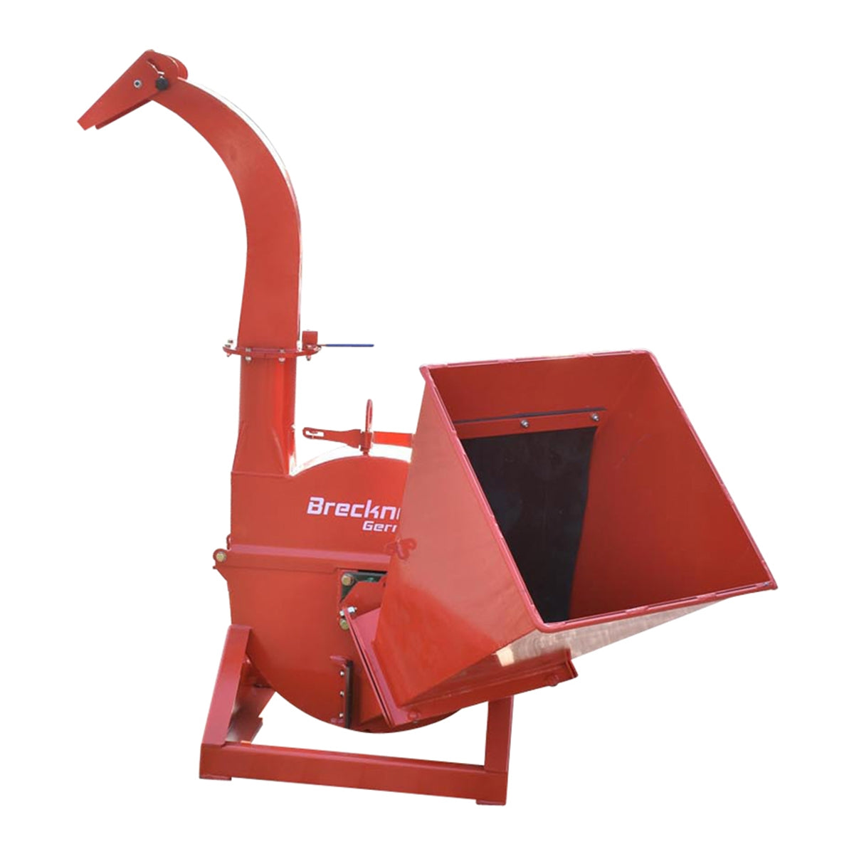 ÁGAPRÍTÓ TRAKTOROS ERŐÁTVÉTELLEL PTO TRAKTOR TELJESÍTMÉNYIGÉNY 18-50 LE MAXIMÁLIS ÁGVASTAGSÁG 100MM, TARTÁLY 400X420X600MM BRECKNER GERMANY
