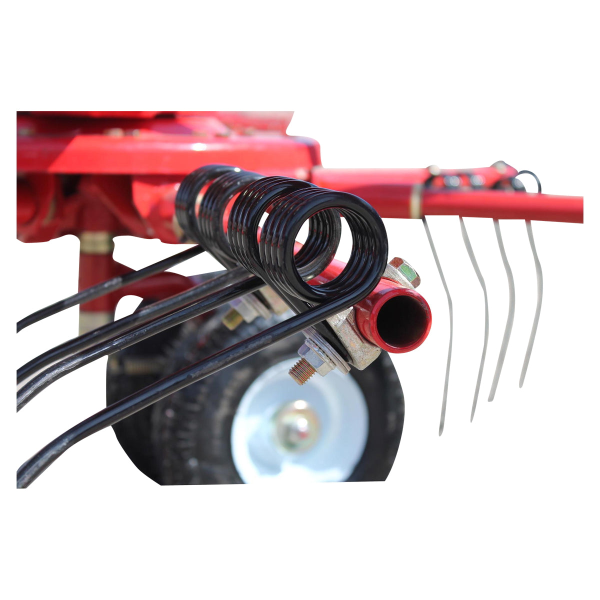 Rotációs gereblye, pók típusú munkaszélesség 1,80m, teljesítményigény 15-50CP, 6 karral 220Kg Konig Traktoren