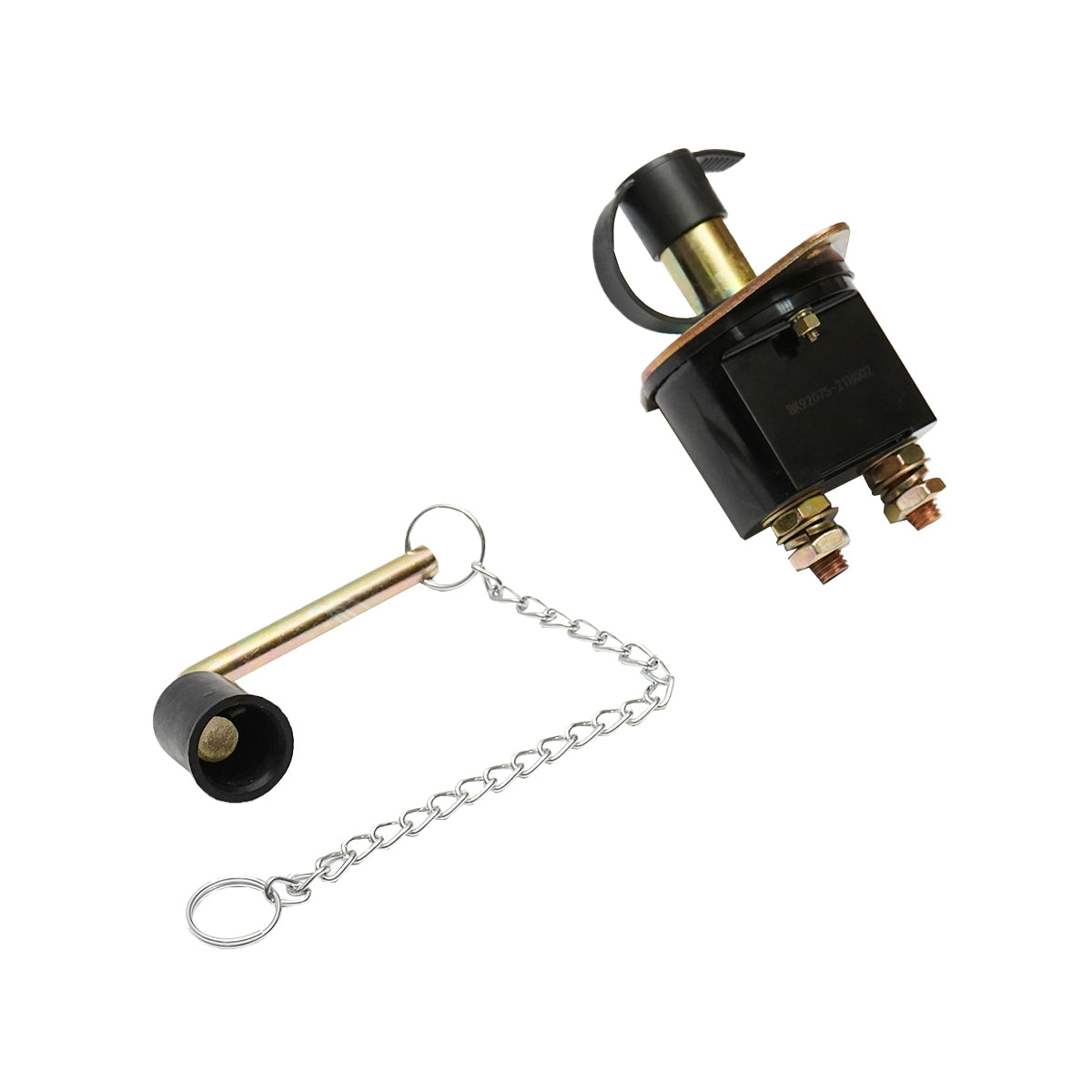 Főkapcsoló (heblu), 12/24V, 250A, réz csatlakozóval, M10, UTB, MAN, Volvo járművekhez, Breckner Germany