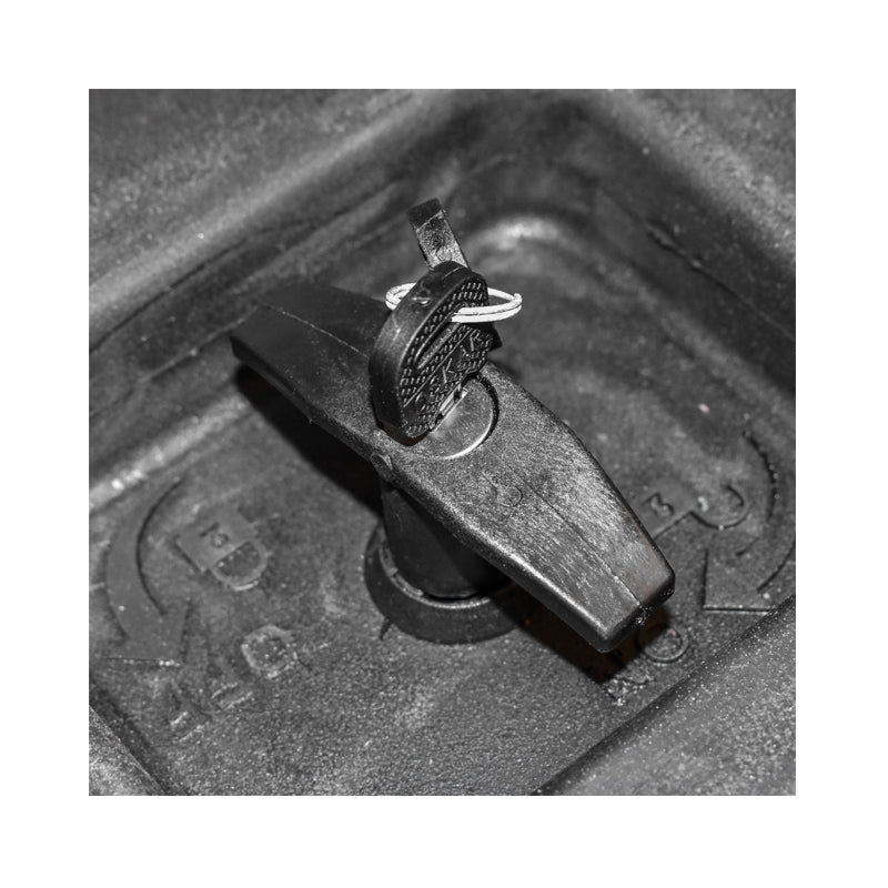 SZERSZÁMOSLÁDA ÁLLVÁNY NÉLKÜL FEKETE MŰANYAG 468X470X600 MM BRECKNER GERMANY