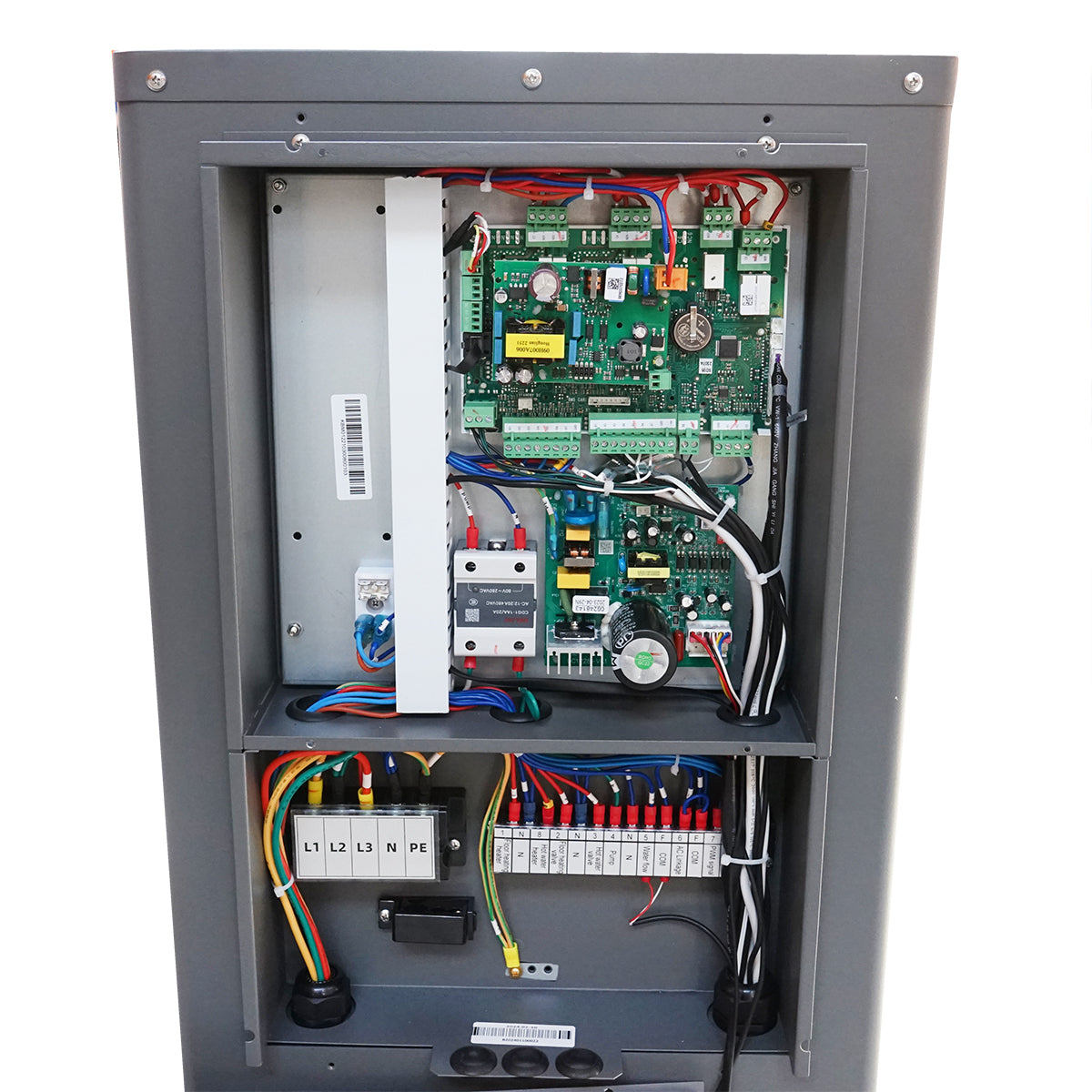 Monoblokkos levegő-víz hőszivattyú, 12 kW, 380V, telepítési készlettel, SPRSUN