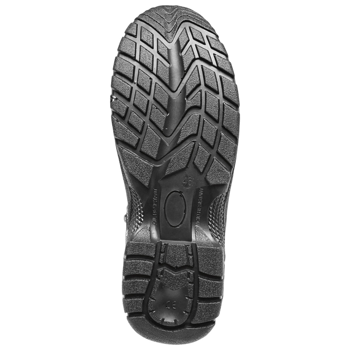 Védőbakancs, 46-os méret, acél lábujjvédővel és talplemezzel, típus: 5015