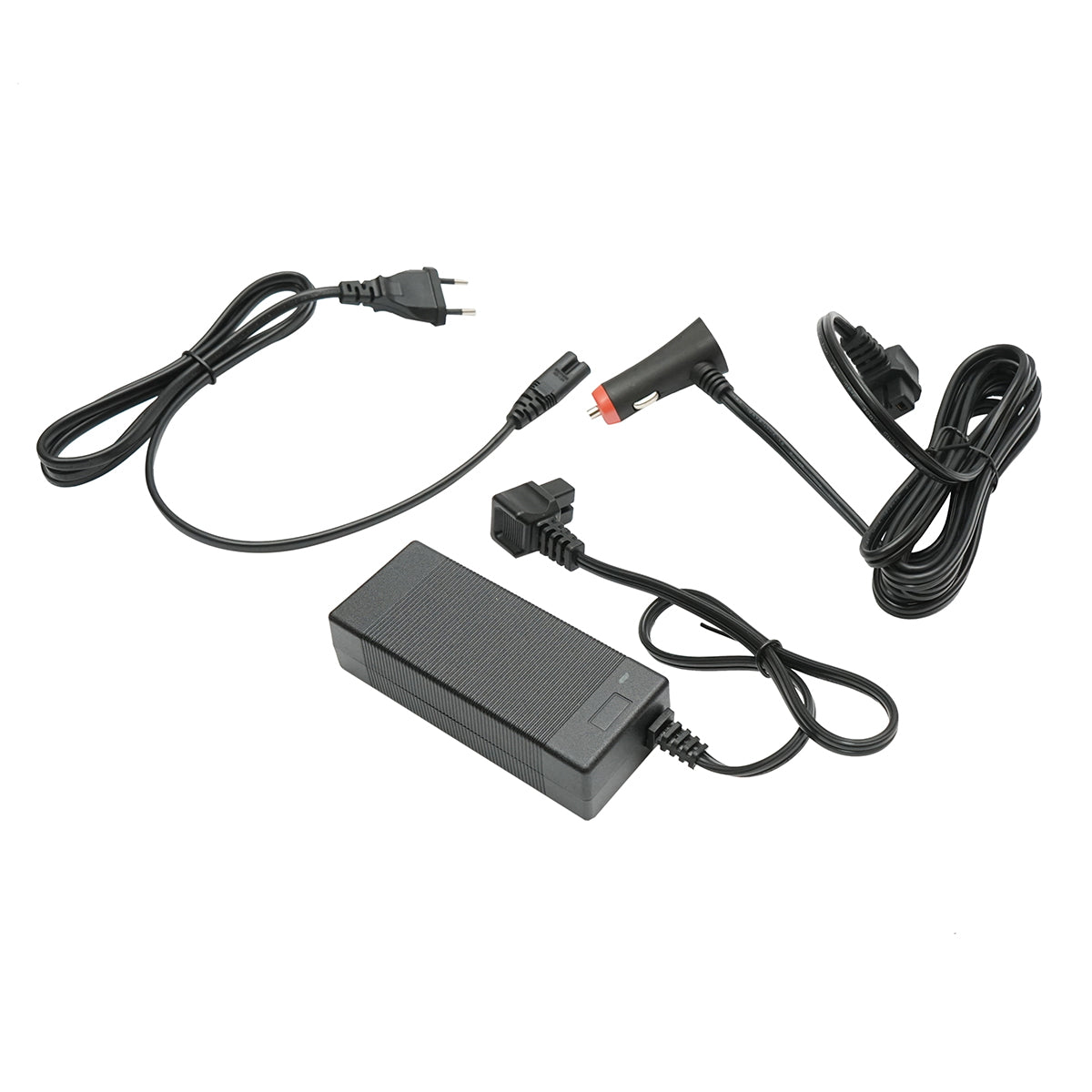 Autós hűtőszekrény kompresszorral, 60W, 49.4L kapacitás, 12–24–220V tápfeszültség, LCD kijelzővel, 690x346x524 mm, CF55 AUTOSPEED