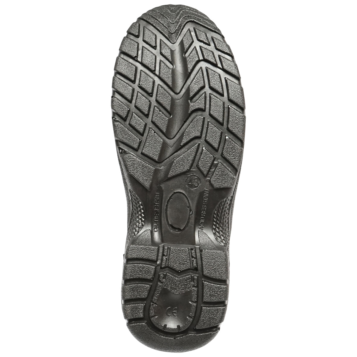 Védőbakancs, 43-as méret, acél lábujjvédővel és talplemezzel, típus: 5005