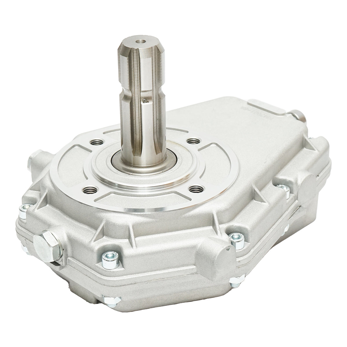 Fordulatszám-növelő alumíniumból, KM7001, apa típus, szabványos traktor tengelyprofilhoz, Z=6, 1 3/8", DIN 9611