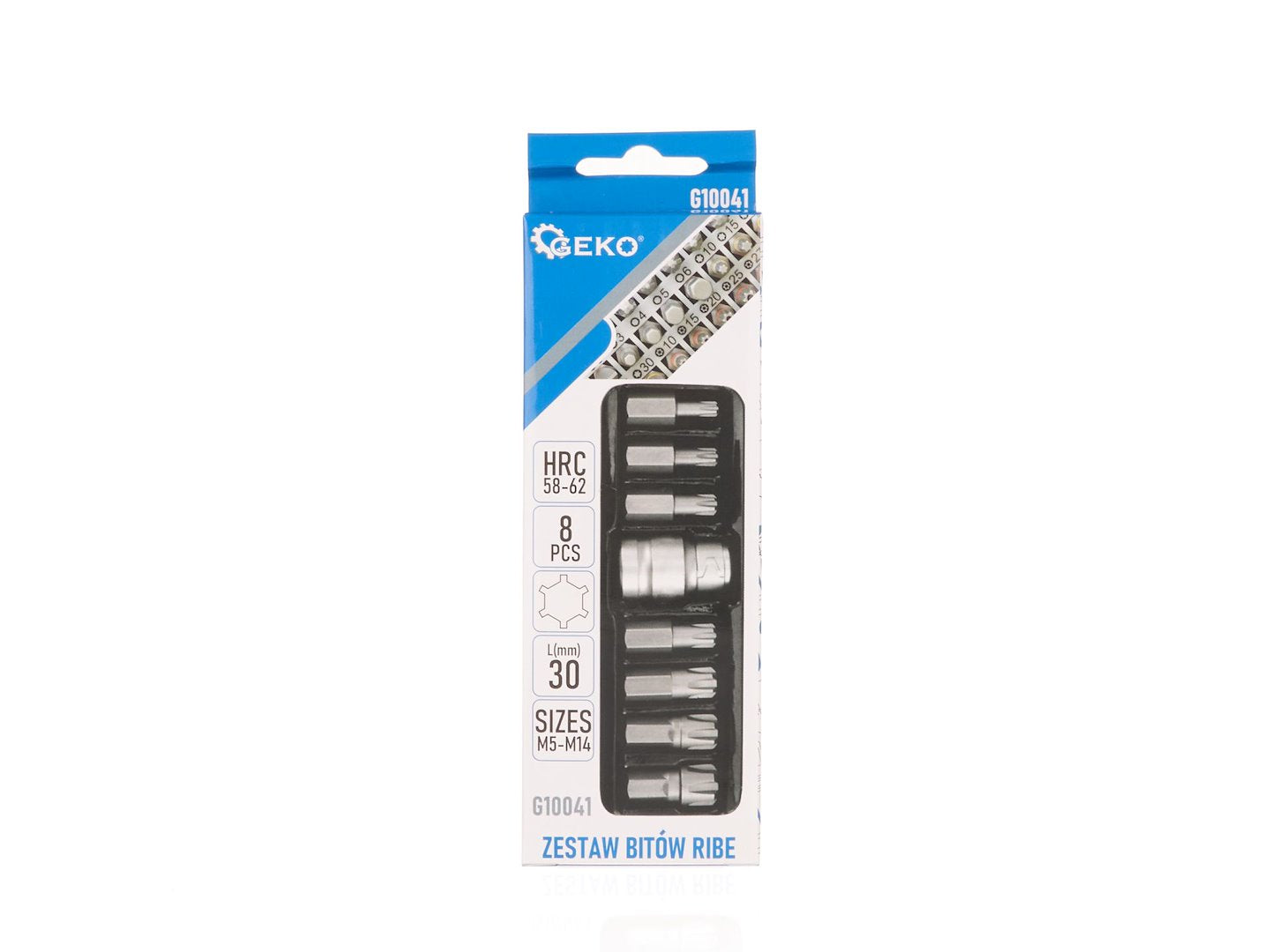 RIBE BITKÉSZLET ADAPTERREL M5–M14 8 DB GEKO