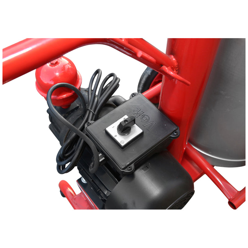 Tehén fejőgép 2 egységgel 40L alumínium tartály, vákuummal, Breckner Germany