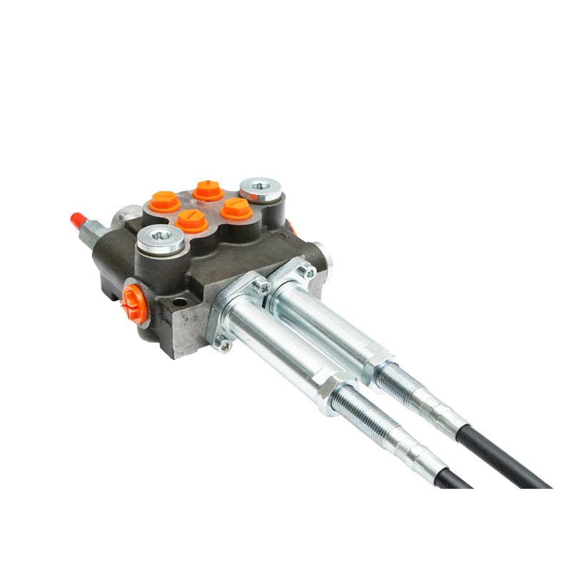 HIDRAULIKUS SZELEP KARRAL, KÁBEL HOSSZA 2M, NYOMÁS 250 BAR, ÁRAMLÁSI SEBESSÉG 40L/MIN, BRECKNER GERMANY