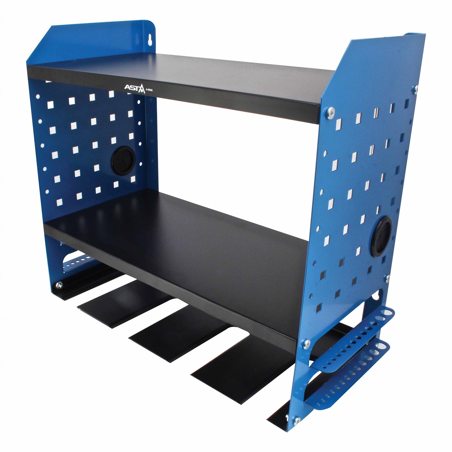 FÉM SZERSZÁMTARTÓ FALI POLC 46 X 41 X 22 CM SATRA