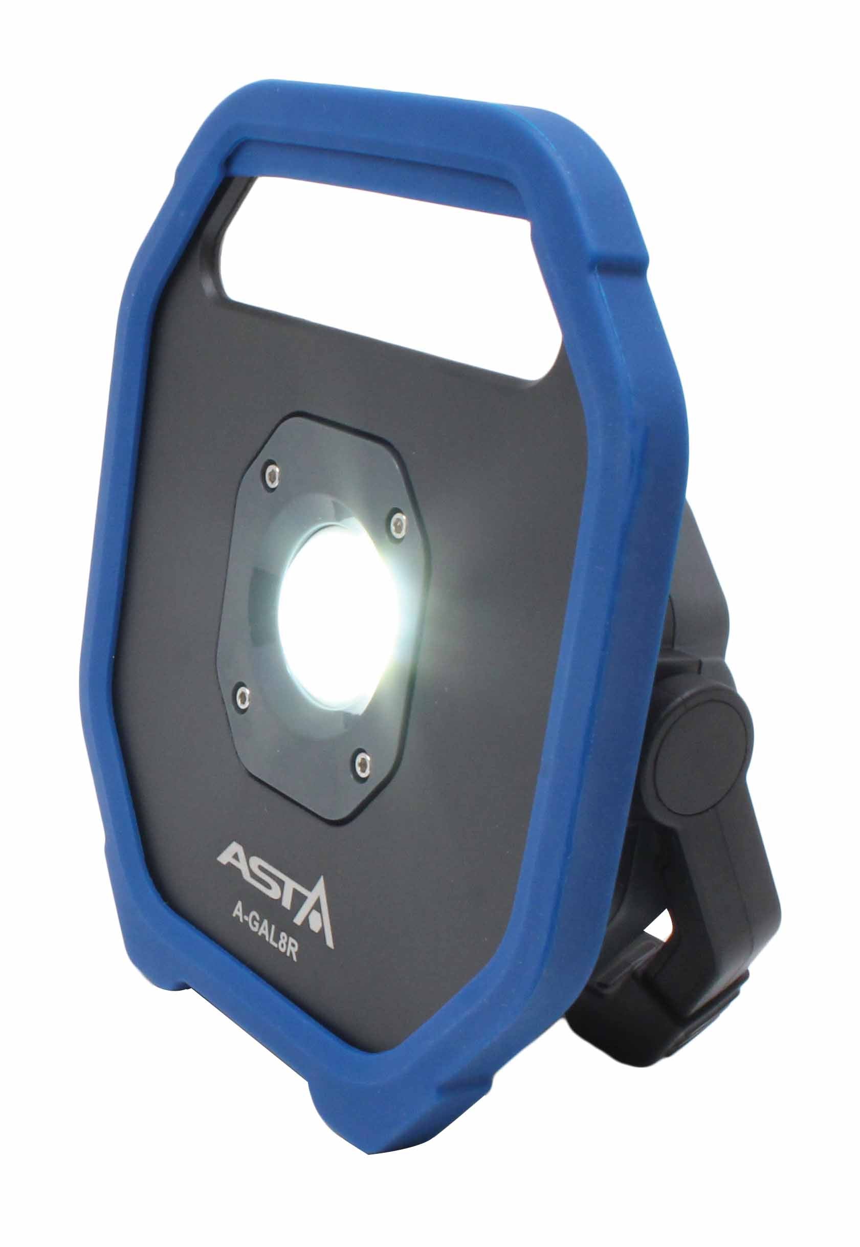 COB LED LÁMPA AKKUMULÁTORRAL 1100 LUMEN ASTA