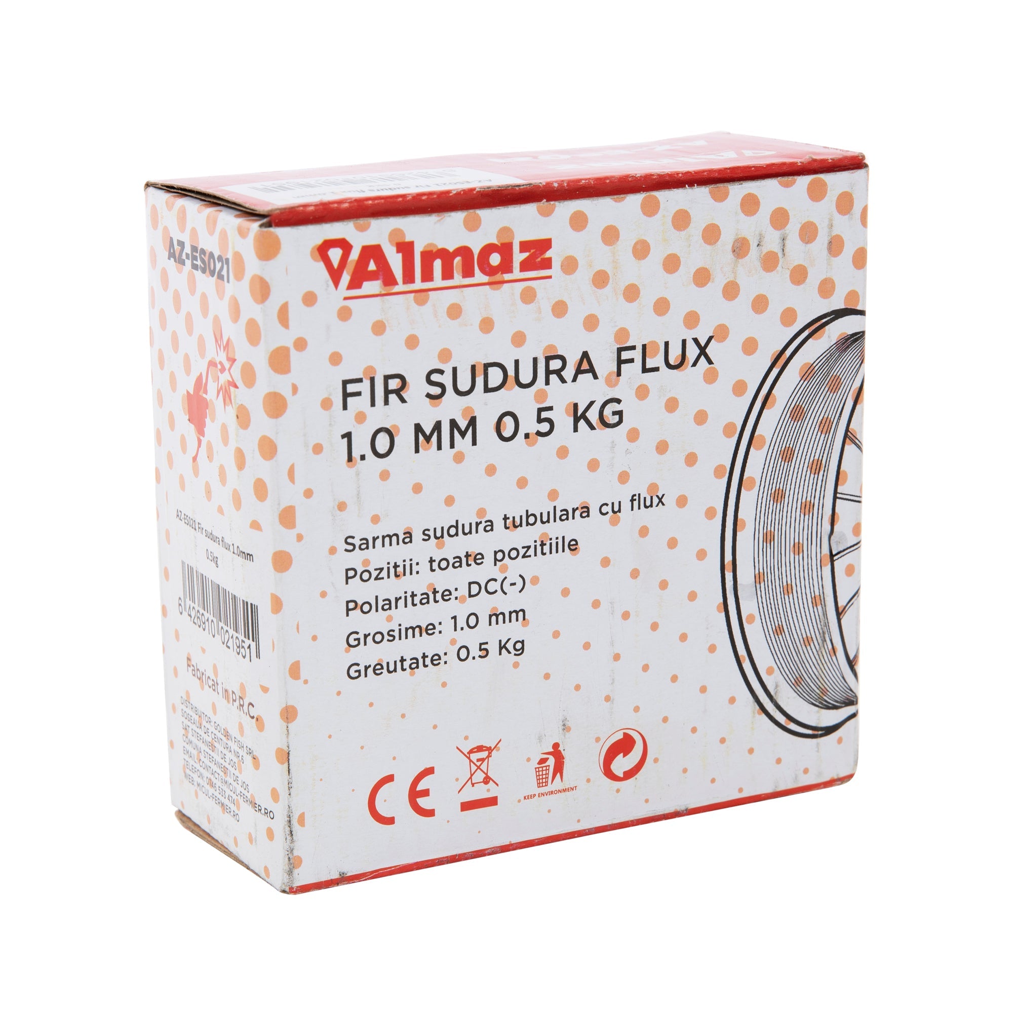 HEGESZTŐ HUZAL FLUX 1.0MM 0.5KG ALMAZ