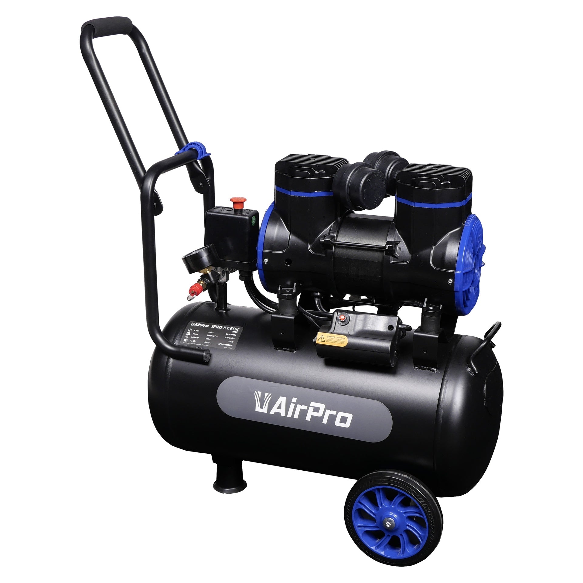 HALK KOMPRESSZOR OLAJMENTES 2 CP 24 L 230 V AIRPRO