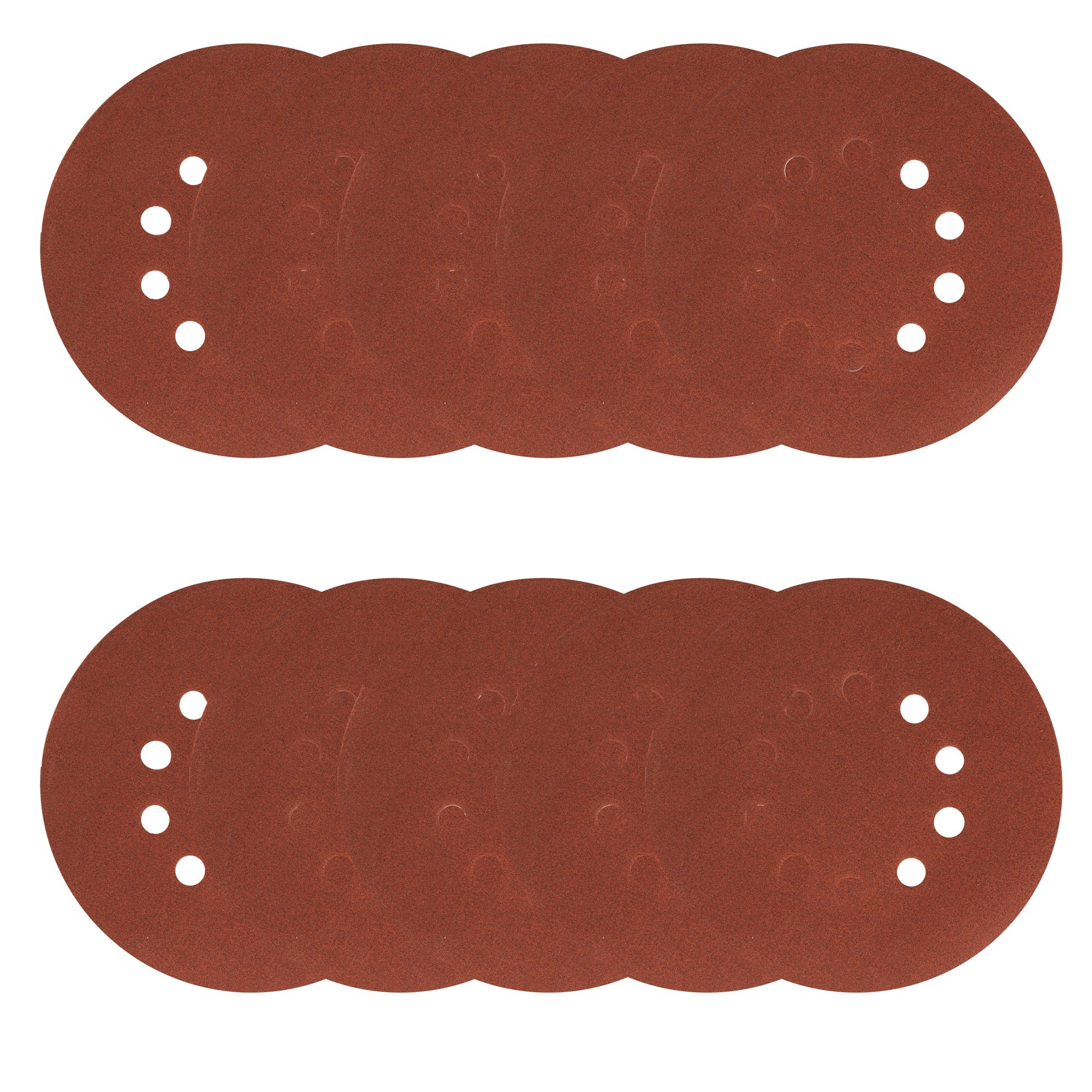 10 DB CSISZOLÓPAPÍR P150 10 LYUKKAL ÁTMÉRŐ 215MM DETOOLZ