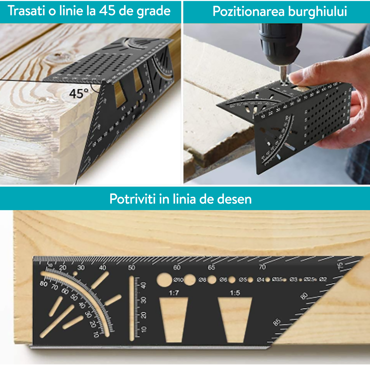 DERÉKSZÖG 3D MULTIFUNCIONÁLIS DETOOLZ