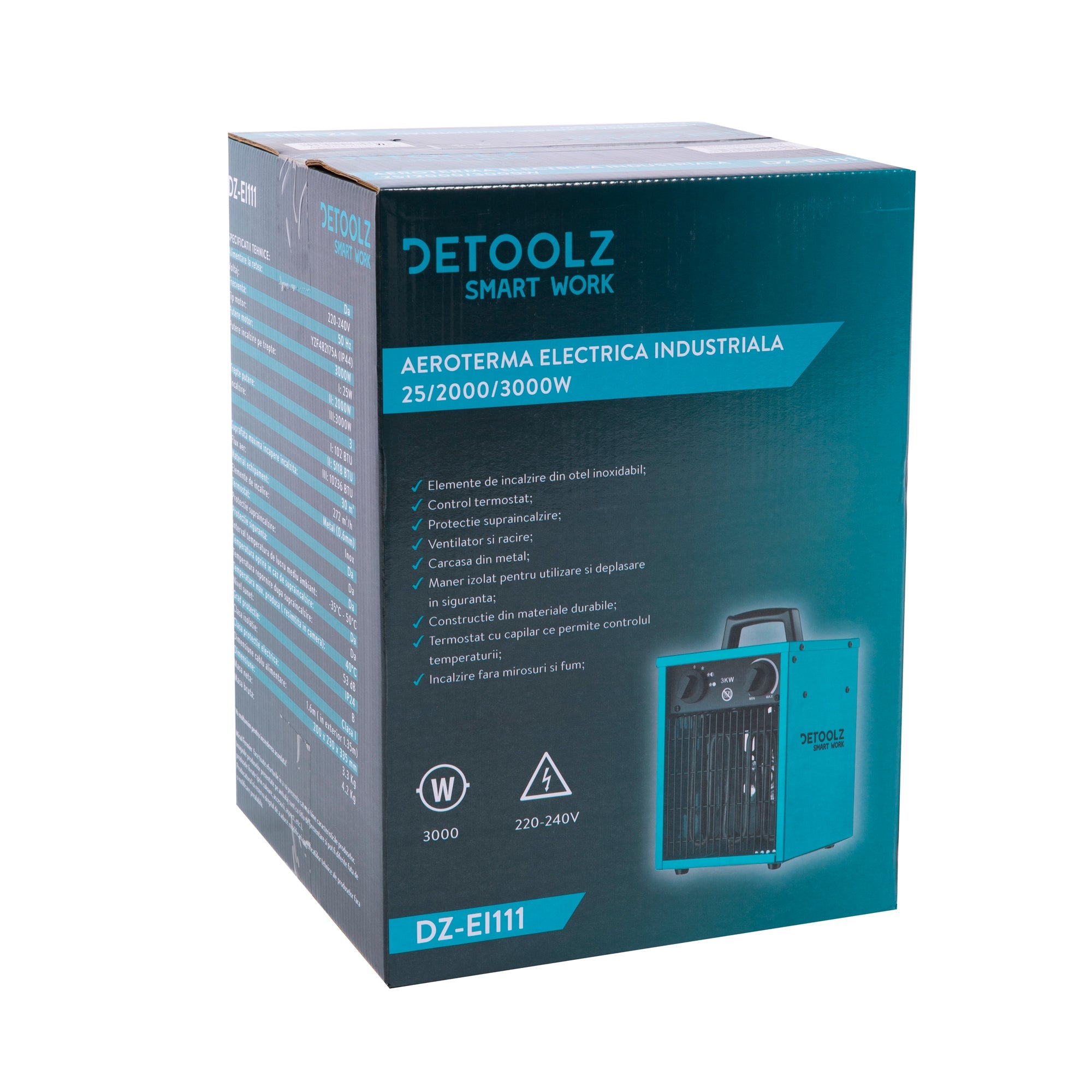 IPARI ELEKTROMOS KERÁMIA HŐSUGÁRZÓ 3000W