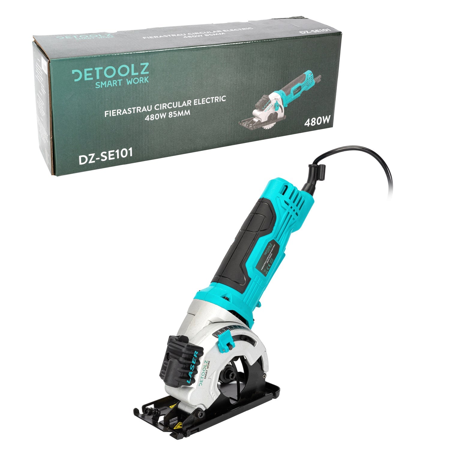 KÉZI KÖRFŰRÉSZ 3500RPM 480W DETOOLZ