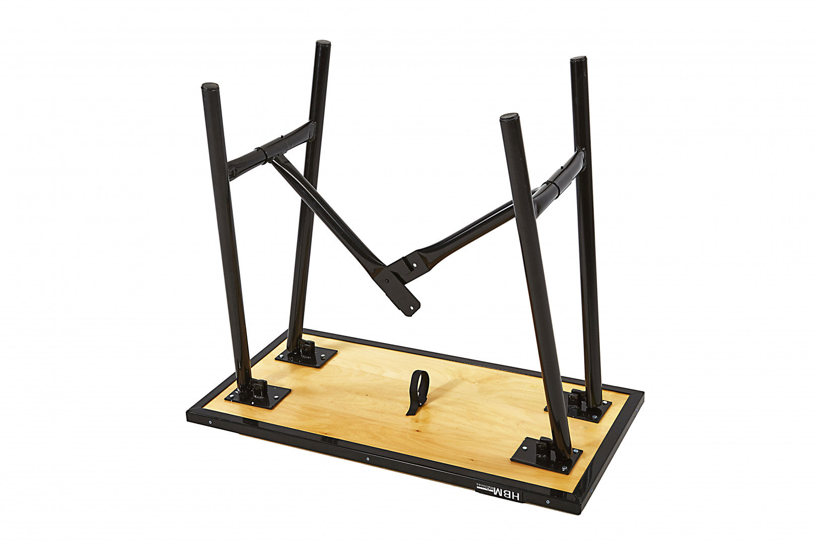 ÖSSZECSUKHATÓ MUNKAASZTAL 100 CM FEKETE